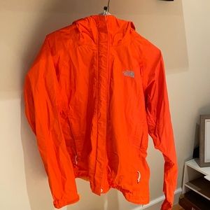 north face rain coat